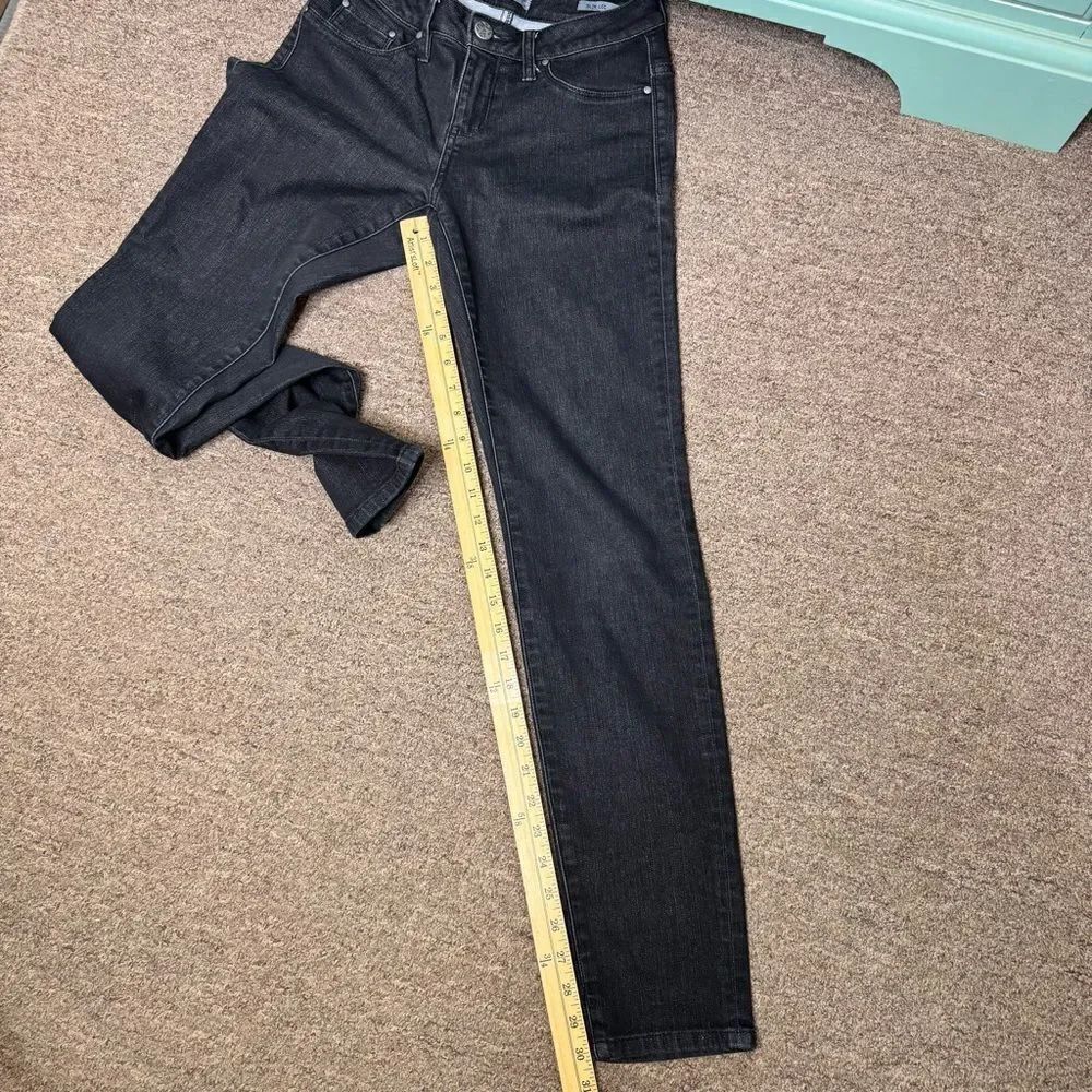 William Rast Black Wash Slim Leg Jeans Size 4 - Picture 7 of 7